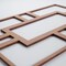 Ekena Millwork Large Hastings Decorative Fretwork Wood Wall Panels, Wood (Paint Grade), 15 1/2"W x 23 3/8"H x 3/8"T WALW24X24X0375HASMF - alternate 2